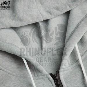 Chándal personalizado con logotipo impreso y diseñado para hombre, de manga larga, con capucha, chándal premium para hombre - Product Image 4