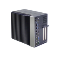 H110 Chipset Computadora de visión integrada sin ventilador con 3LAN 6USB Puertos serie duales y 2 ranuras PCIe/PCI en stock