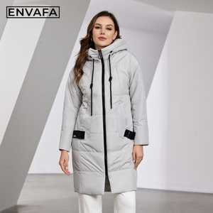 OEM ODM Women <b>Long</b> Hooded Thin <b>Coat</b> with Zipper <b>Lightweight</b> Windproof Casual Solid Spring Fashion Outerwear Jacket Wholesale - Product Image 6