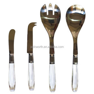 ชุดเซิฟเวอร์สลัดสแตนเลสและอะคริลิกใช้ซ้ำได้ - Product Image 2