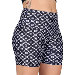 Shorts Deportivos de Cintura Alta para Mujer, Diseño Moderno, Transpirables, de Secado Rápido, en Poliéster/Nailon, con Cintura Elástica, para Gimnasio y Fitness - Product Image 6
