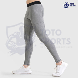 Nouvelle conception, qualité supérieure, meilleur service, haute performance, vêtements de fitness respirants, nouvelle arrivée, pantalon de compression respirant pour hommes - Product Image 2