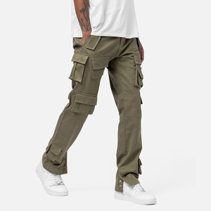 Pantalones Cargo Personalizados de Alta Calidad para Hombre, Estilo Paracaídas, Camuflaje, para Caza, 100% Algodón, Tácticos - Product Image 4