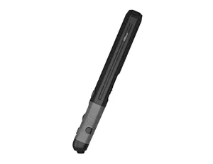 प्लाइमा पॉकेट पेन माउस, 2.4G वायरलेस ब्लूटूथ डुअल मोड, पोर्टेबल हैंडराइटिंग मिनी माउस, DPI 800/1200/1600, काला