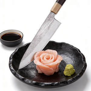 LEGACY BLADES Professional Damascus Steel Chef <b>Knife</b> Full Tang Wood Handle Razor <b>Sharp</b> <b>Kitchen</b> <b>Knife</b> OEM Manufacturer - Product Image 4