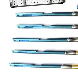 Juego de Rongeurs Rotatorios Interlaminares Kerrison, Certificado MOL, Instrumentos Ortopédicos para Cirugía de Columna, Acero Inoxidable Alemán de Alta Calidad - Product Image 3