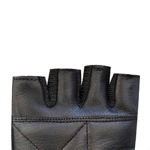 Gants de course légers et respirants à demi-doigts, antidérapants, avec fermeture à boucle, unisexes, en cuir, protection complète, portables - Product Image 5