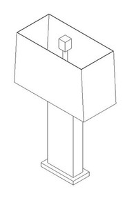 Lámpara de mesa moderna, lámpara de mesa de lujo, lámpara de mesa de diseño, lámpara de mesa contemporánea, lámpara de mesa decorativa, iluminación premium para el hogar - Product Image 3