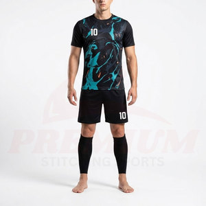 Uniforme de Fútbol Personalizado OEM para Equipos, Conjunto de Fútbol con Impresión de Nombre y Número - Product Image 2