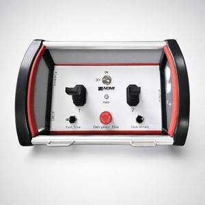 Control Remoto Inalámbrico Industrial NOMI FLM-004 con Botón de Parada de Emergencia para Operación de Grúas - Product Image 1