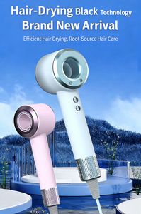 ไดร์เป่าผมสีชมพูขนาดเล็ก 1400W มอเตอร์ดีซี ดีไซน์กะทัดรัด พร้อมหัวเป่าแบบรวมลม สำหรับใช้ในครัวเรือน - Product Image 5