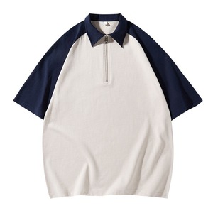Oversize High Quality Polo Shirts Custom Logo Heavy Weight Short Sleeve Unisex Polo T-shirt - Product Image 1