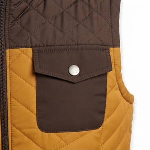 Chaleco Acolchado para Mujer, Ligero, Aislante, sin Mangas, Cuello Alto, Cierre Completo con Cremallera, Resistente al Agua, Tejido Ecológico - Product Image 6