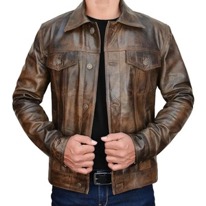 Vestes en cuir pour hommes grandes tailles, vêtements de mode pour hommes, vestes de sport pour moto, vestes d'hiver pour hommes de toutes tailles - Product Image 5