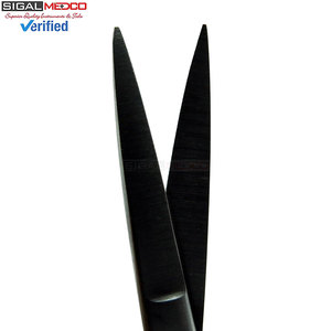 กรรไกรผ่าตัดแบบตรง ขนาด 4.5 นิ้ว ทำจากเหล็กกล้าไร้สนิมคมกริบ ได้รับการรับรองมาตรฐาน CE สำหรับการตัดเนื้อเยื่ออย่างแม่นยำ - Product Image 5