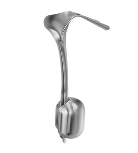 Espéculo ponderado Auvard, instrumento quirúrgico premium, retractor vaginal de ginecología, espéculo autoajustable de acero inoxidable - Product Image 1