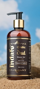 เจลอาบน้ำ2024สำหรับผู้ชายและผู้หญิง300มล. ผลิตภัณฑ์ดูแลผิวพร้อมครีมธรรมชาติหรูหราเนื้ออาหรับอู๊ด - Product Image 3