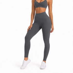 Ensemble de yoga 2 pièces pour femmes, soutien-gorge de sport, leggings taille haute, ensemble de vêtements de sport sans couture pour la salle de sport, la remise en forme, l'entraînement, le pilates - Product Image 5
