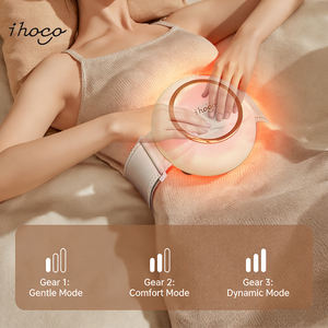 Masajeador Abdominal Inteligente con Calor, Amasamiento Automático para el <span class=keywords><strong>Estreñimiento</strong></span> <span class=keywords><strong>y</strong></span> el <span class=keywords><strong>Dolor</strong></span> Menstrual, Masajeador Inalámbrico para el Vientre para Mujeres, Fábrica OEM - Product Image 4
