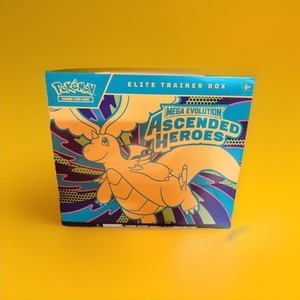 Caja de Entrenador Élite Original de Pokémon Mega Evolution Ascended Heroes - Product Image 3