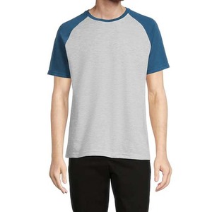 เสื้อยืดผู้ชายดีไซน์ใหม่ OEM ผ้าคอตตอนหนา 220 กรัม รับออกแบบโลโก้ เสื้อแขนสั้น สีพื้น - Product Image 1