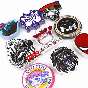 สติกเกอร์ PVC กันน้ำ กันน้ำมัน แบบกำหนดเอง พร้อมโฮโลแกรม ตัดแบบไดคัท เคลือบเงา ปั๊มทอง สำหรับงานฝีมือเทียน - Product Image 4