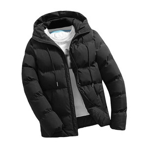 Blouson matelassé pour homme – Vente en gros – Blouson d'hiver imperméable coupe-vent épais – Longue veste décontractée à fermeture éclair pour homme - Product Image 1