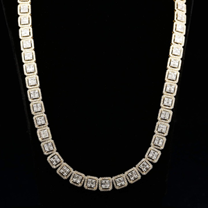 Premium Quality 14MM <b>VVS</b> Moissanite Brilliant Cut Cuban Link <b>Chain</b> Sterling Silver Hip Hop Miami IGI Certified Unisex - Product Image 3