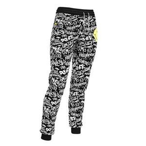 Men's Printed Sweatpants Elastic Waist Drawstring Casual Joggers with Straight Pattern Midweight 100% Polyester Quick Dry - Product Image 2