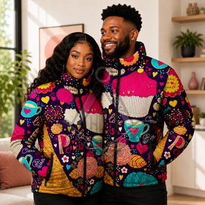 Veste matelassée unisexe haut de gamme pour l'extérieur, motif personnalisé par sublimation, imperméable, hiver, vente en gros de regalia maçonniques Heritage - Product Image 3