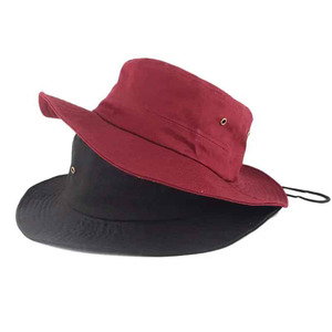 Sombrero de Pesca y Senderismo Personalizado para Campamento de Verano, Impermeable, Unisex, de Malla de Poliéster, Estilo Táctico, con Botón y Serigrafía - Product Image 3