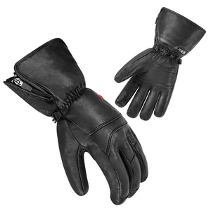 Gants de ski légers et imperméables en cuir de mouton, technologie chauffante rechargeable, coupe-vent, pour le ski de fond et le snowboard - Product Image 2