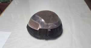 Taz Hair BD Prótesis Capilar de Cabello Humano Remy Indio con Onda Natural y Frente de Encaje, Calidad Premium - Product Image 5