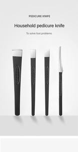 Herramienta de Pedicura de Acero Inoxidable, Lima para Pies, Removedor de Callos, Rasurador de Piel, Cortacutículas, Raspador, Nuevas Características, Plástico - Product Image 2