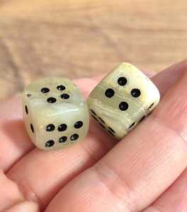 Artisan Crafted Bone <b>Dice</b> for Board Games and RPG Play Natural Crafts - Product Image 2