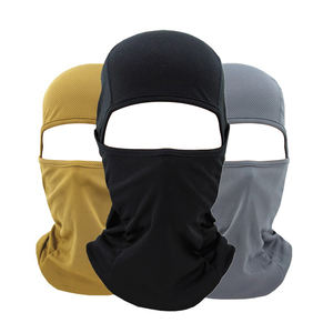 Balaclava unisexe adulte en polyester respirant à un trou avec logo personnalisé de haute qualité pour le cyclisme, le ski, l'usage quotidien - Sports de plein air - Product Image 1