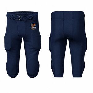 Pantalones de Fútbol Americano Integrados con Protecciones Incorporadas de Alto Impacto, Pantalones Premium con Almohadillas Adicionales - Product Image 2