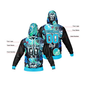 Luxury 450GSM <b>French</b> Terry Hoodie Blank Mens Boxy Fit Hoodies Heavyweight Cotton Drop Shoulder Plain Streetwear Pullover Men - Product Image 2