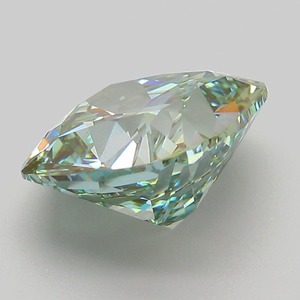 Diamante cultivado en laboratorio de 5.16 quilates, corte Old Mine, verde intenso, VS1, certificado IGI, CVD, piedra suelta para anillo llamativo. - Product Image 4