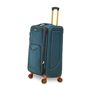 Polyester Luggage Set 3-Piece <b>with</b> 4 <b>Wheels</b> Soft Handle Zipper Closure Combination <b>Lock</b> Lightweight Modern Design Unisex - Product Image 6