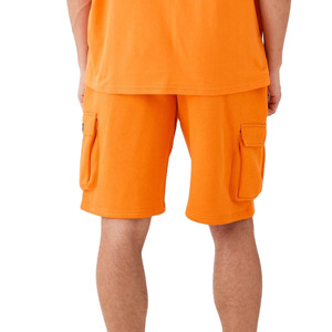 Conjunto de Otoño para Hombre, Bordado, Tejido, Transpirable, Camiseta de Algodón y Pantalones Cortos, Corte Holgado, Cómodo, Informal, para Playa - Product Image 6