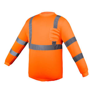 Camiseta Reflectante de Seguridad con Logotipo Personalizado para Hombre, Camiseta Reflectante de Alta Visibilidad para Hombre, Camiseta con Reflector, Ropa de Seguridad Vial - Product Image 2