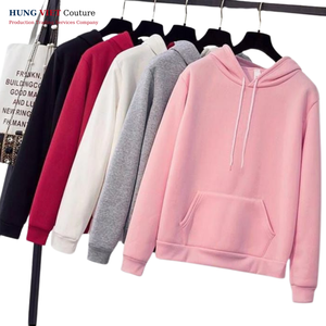 เสื้อมีฮู้ดผ้าฝ้าย100% วินเทจซักได้400แกรมเฮฟวี่เวทผ้าหนาคุณภาพสูงสไตล์ลำลองสีทึบกำหนดเองสำหรับฤดูใบไม้ร่วง - Product Image 4