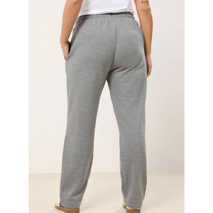 กางเกงวอร์มผ้าฝ้ายแท้ปักลายพัฟฟ์ทรงลำลองไซส์ XL เอวสูง มีเชือกผูก เหมาะสำหรับเล่นกีฬา น้ำหนักเบา ยืดหยุ่นได้ สำหรับผู้หญิง - Product Image 4