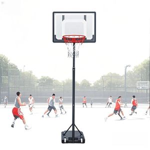Supporto Mobile per Canestro da Basket per Sala Giochi di Giovani Atleti e Attrezzatura da Campo - Product Image 6