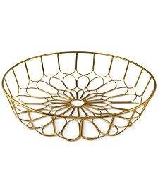 Elegante cesta de metal para frutas, para encimera de cocina, almacenamiento de frutas, soporte de alambre abierto para frutas y verduras frescas - Product Image 2