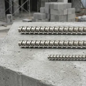 Varillas de Acero Inoxidable para Andamios con Acabado de Aluminio y Galvanizado - Product Image 2