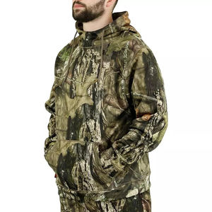 Ropa de Caza Impermeable Personalizada, Uniformes de Invierno de Forro Polar, Sudadera con Capucha para Senderismo, Camping y Caza, Sudadera con Capucha de Camuflaje Hecha en Pakistán - Product Image 2