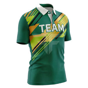 Polo de la mejor calidad para hombre, polo deportivo con diseño de sublimación, polo para hombre, talla grande, polos transpirables para hombre - Product Image 4