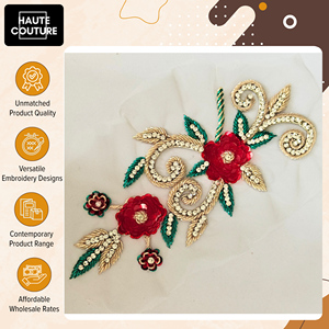 Apliques de Lentejuelas de Alta Demanda para Ropa, Accesorios Hechos a Mano, Bordados, Motivos Florales, Parches de Tela para Coser en Oferta - Product Image 4